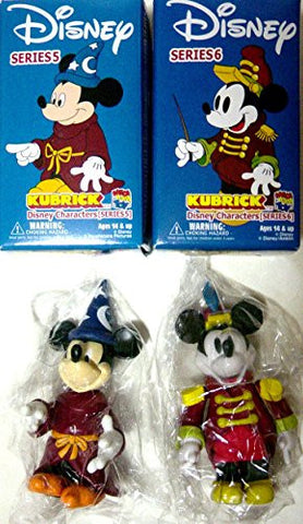 KUBRICK Kubrick Disney Characters Series 5 & 6 Mickey Mouse two 