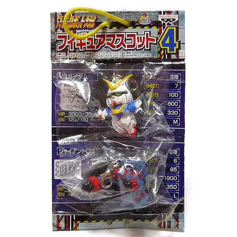 Super Robot Wars figures mascot 4 V2 Gundam & Giant Robo 