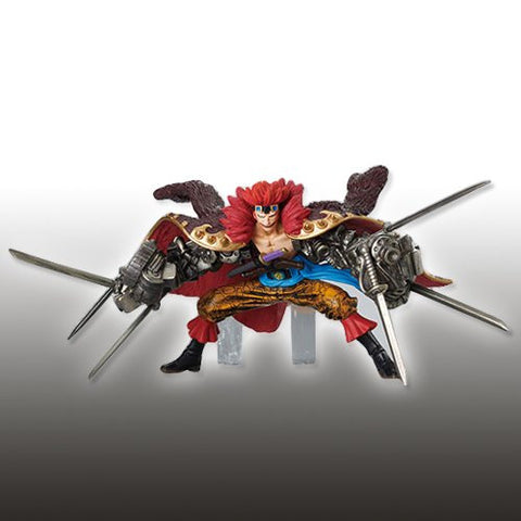 ONEPIECE Piece attack motion's Eustace "Captain" Kidd huge arms separately figure Bandai 