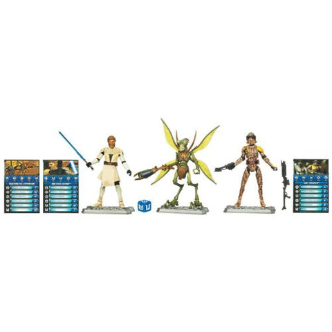 Star Wars Star Wars The Clone Wars Battle Packs - Assault On Geonosis Set figure doll toy (parallel import) 