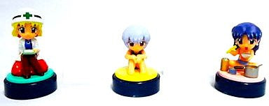 Sega Evangelion bottle cap figure 2 three 