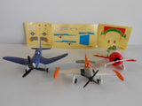 Disney PLANES Plains Big size figure six all six 1 Dusty (supercharged Ver) 2 